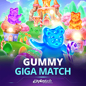 Gummy Giga Match NUSTAR Rewards app casino
